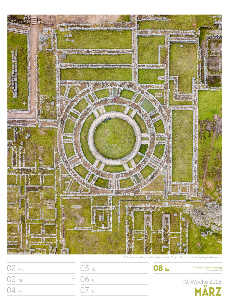 Weitere Ansicht: Above Wochenplaner Luftbild-Kalender 2026 | Ackermann Kunstverlag GmbH