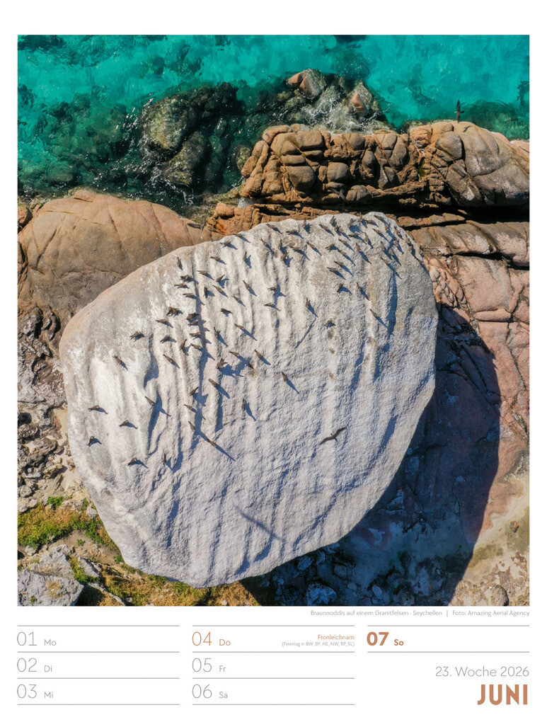 Weitere Ansicht: Above Wochenplaner Luftbild-Kalender 2026 | Ackermann Kunstverlag GmbH