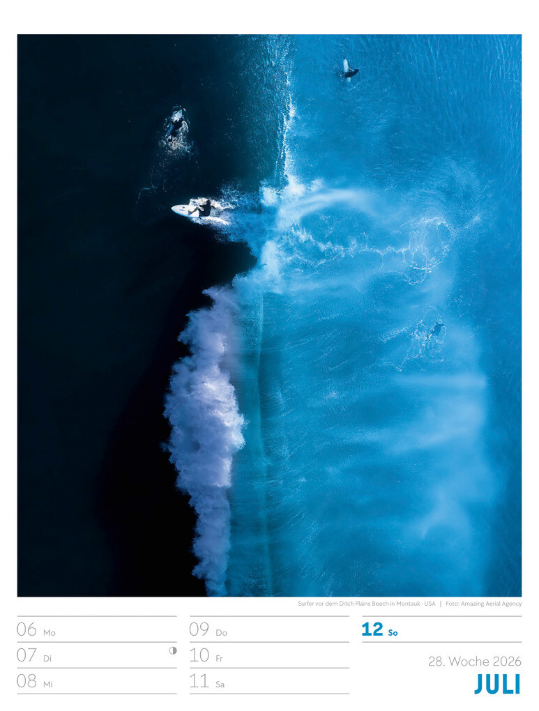 Weitere Ansicht: Above Wochenplaner Luftbild-Kalender 2026 | Ackermann Kunstverlag GmbH