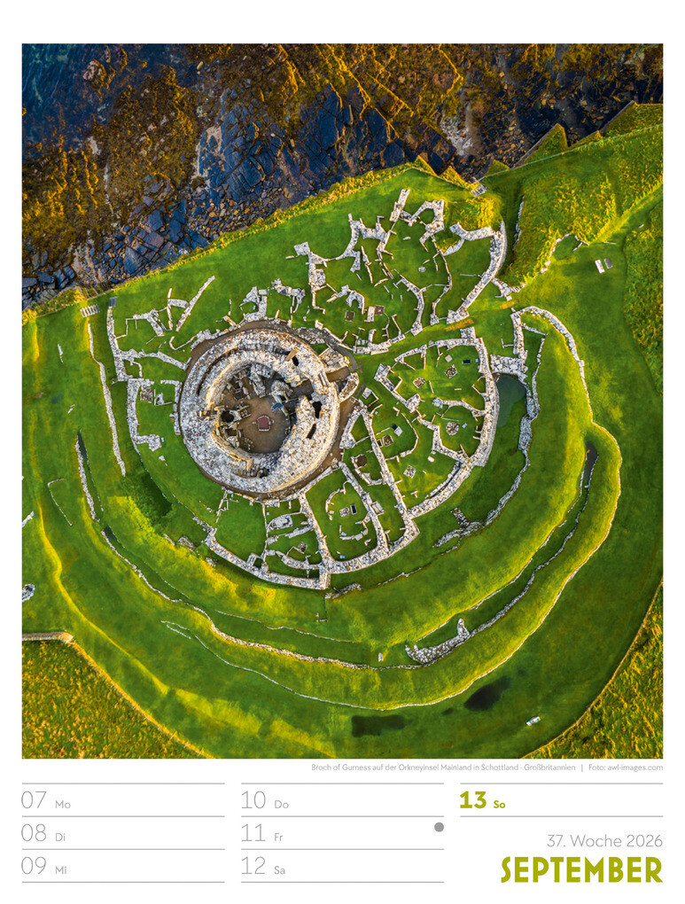 Weitere Ansicht: Above Wochenplaner Luftbild-Kalender 2026 | Ackermann Kunstverlag GmbH