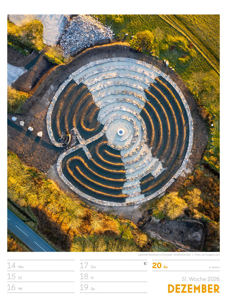 Weitere Ansicht: Above Wochenplaner Luftbild-Kalender 2026 | Ackermann Kunstverlag GmbH