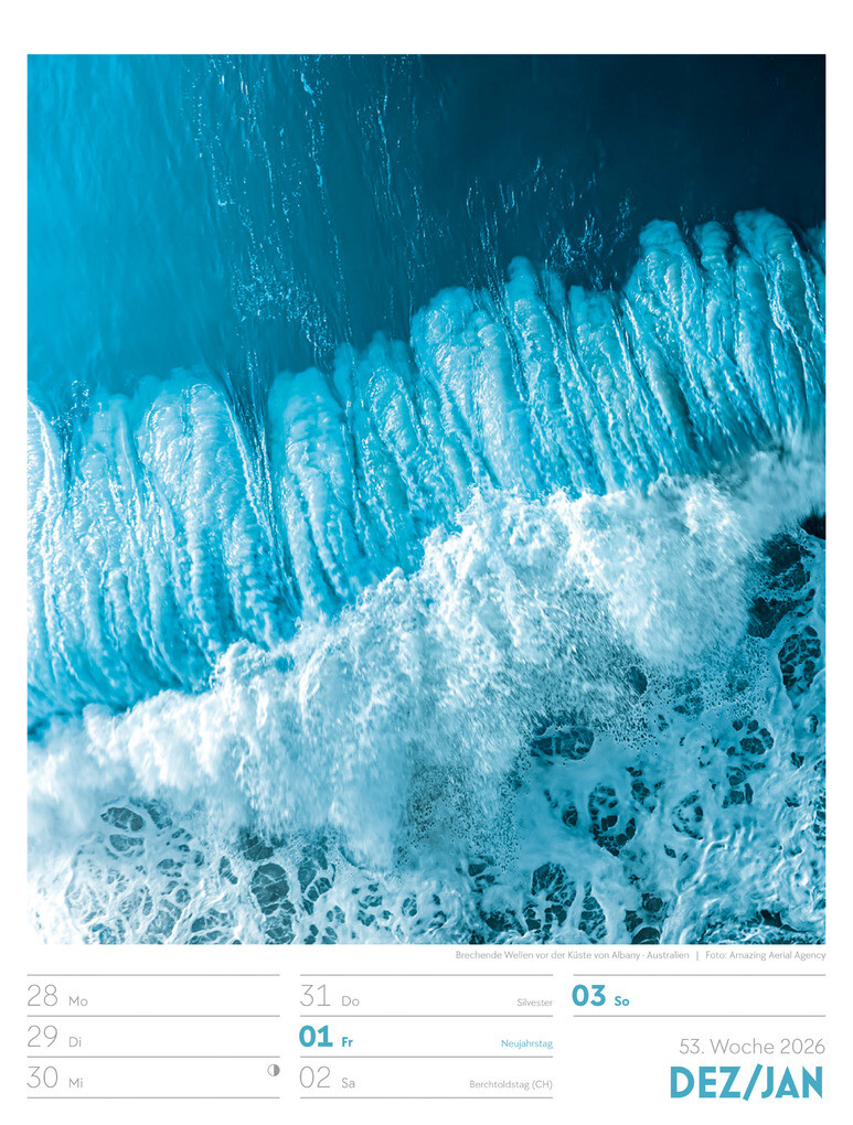 Weitere Ansicht: Above Wochenplaner Luftbild-Kalender 2026 | Ackermann Kunstverlag GmbH