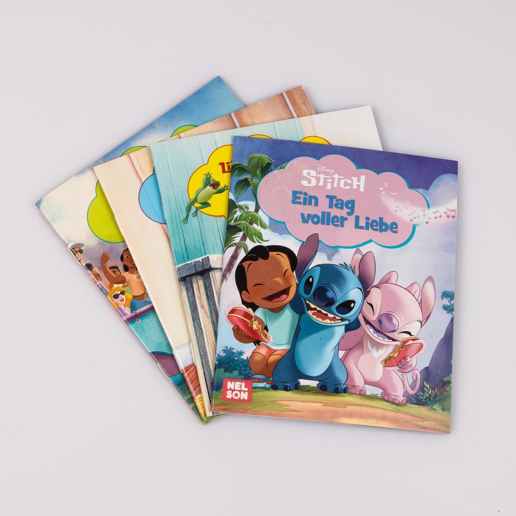 Weitere Ansicht: Nelson Mini-Bücher: 4er Disney Lilo & Stitch 1-4