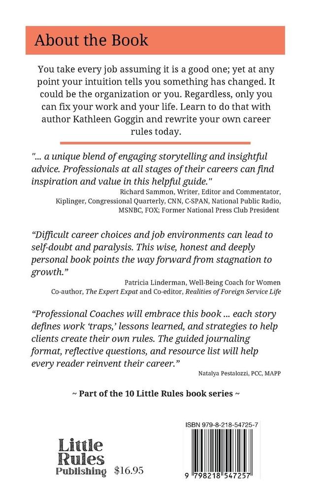 Weitere Ansicht: 10 Little Rules When Good Jobs Go Bad | Kathleen Goggin