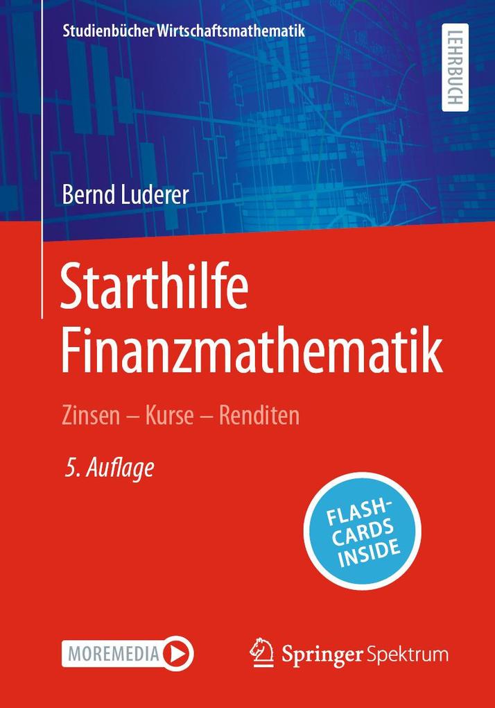 Produktbild: Starthilfe Finanzmathematik | Bernd Luderer
