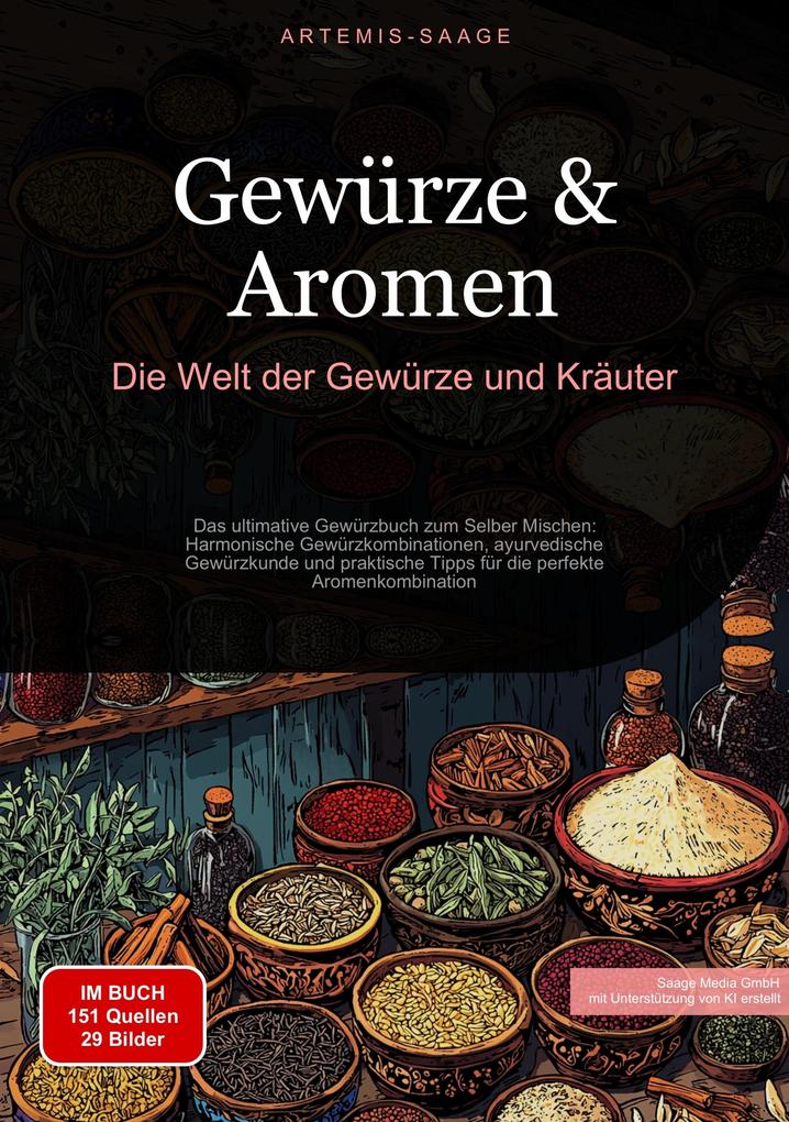 Produktbild: Gewürze & Aromen: Die Welt der Gewürze und Kräuter | Artemis Saage