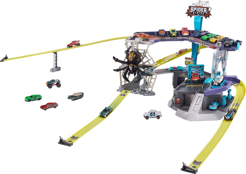 Produktbild: Metal Machines - Garage Spinnenangriff Spielset