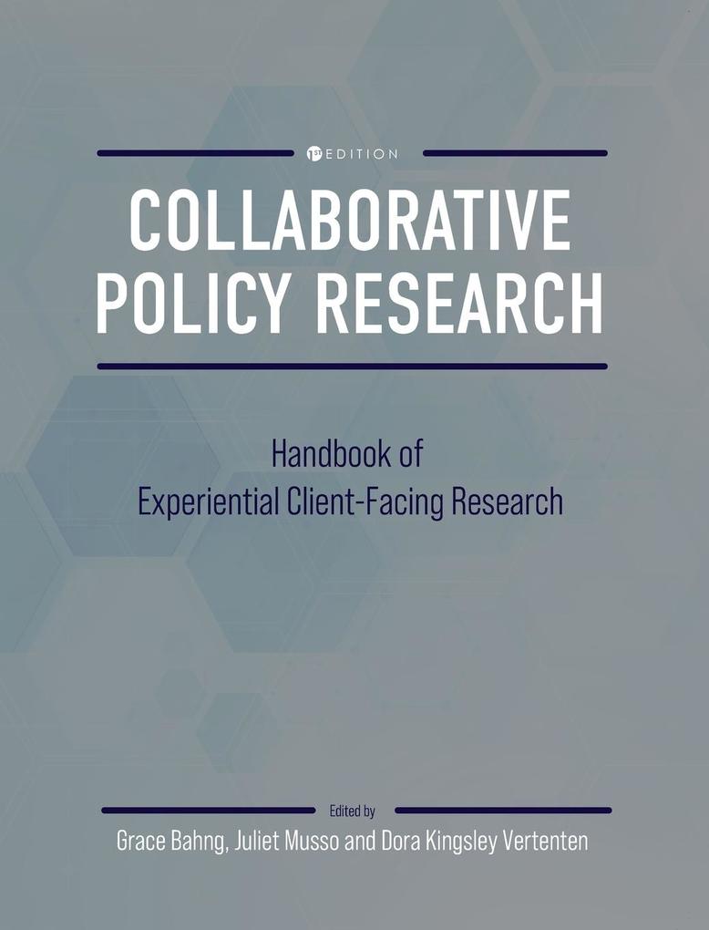 Produktbild: Collaborative Policy Research
