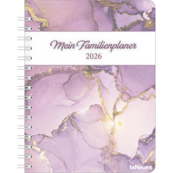 Produktbild: Familienplaner-Buch Glamour 2026 - Diary - Buchkalender - Taschenkalender - 17,5x23,1 | teNeues Verlag GmbH & Co.KG