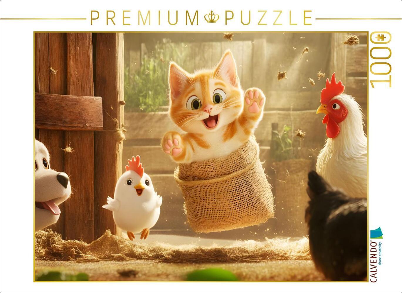 Produktbild: CALVENDO Puzzle Ein Motiv aus dem Kalender "Witzige Weisheiten für Kinder" | 1000 Teile Lege-Größe 6 | Calvendo