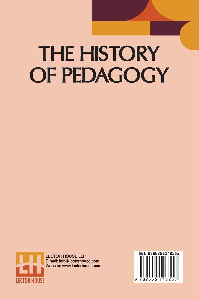 Weitere Ansicht: The History Of Pedagogy | Gabriel Compayr