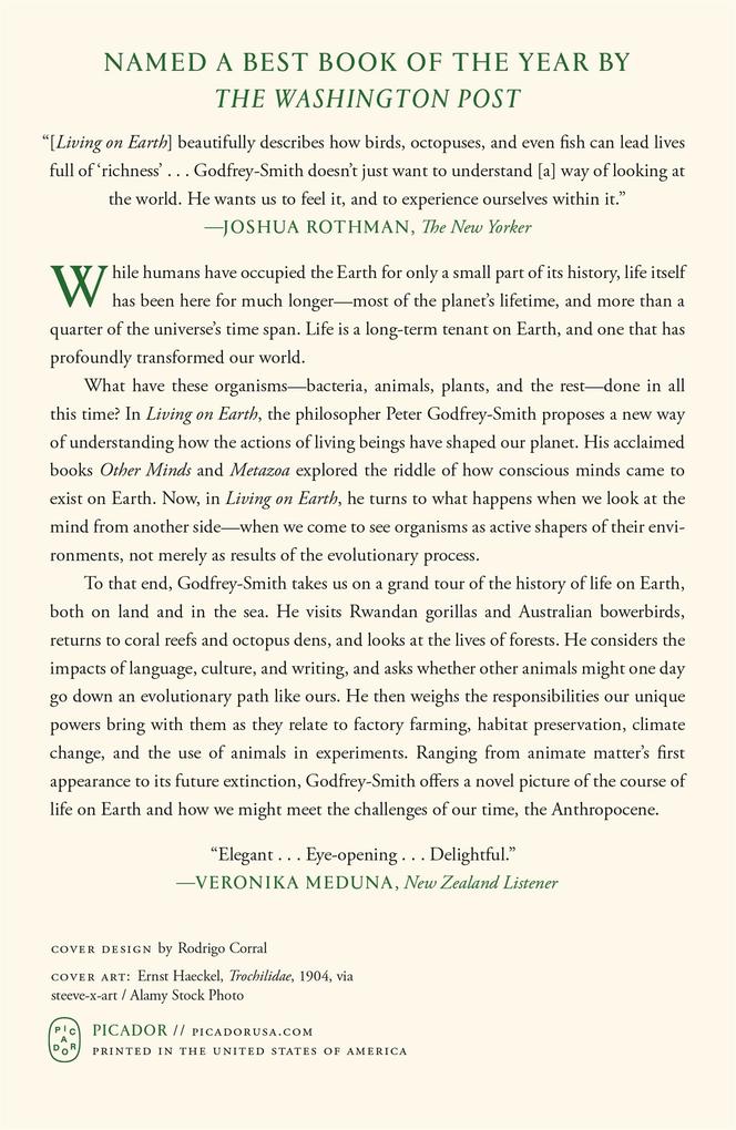 Weitere Ansicht: Living on Earth | Peter Godfrey-Smith