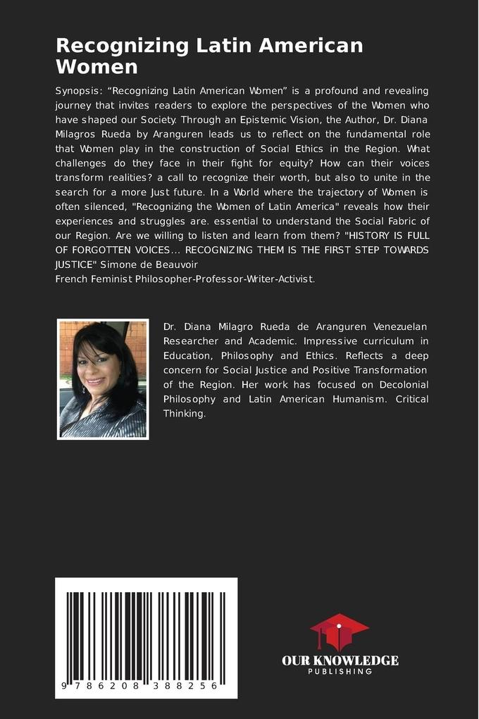 Weitere Ansicht: Recognizing Latin American Women | Diana Milagros Rueda de Aranguren