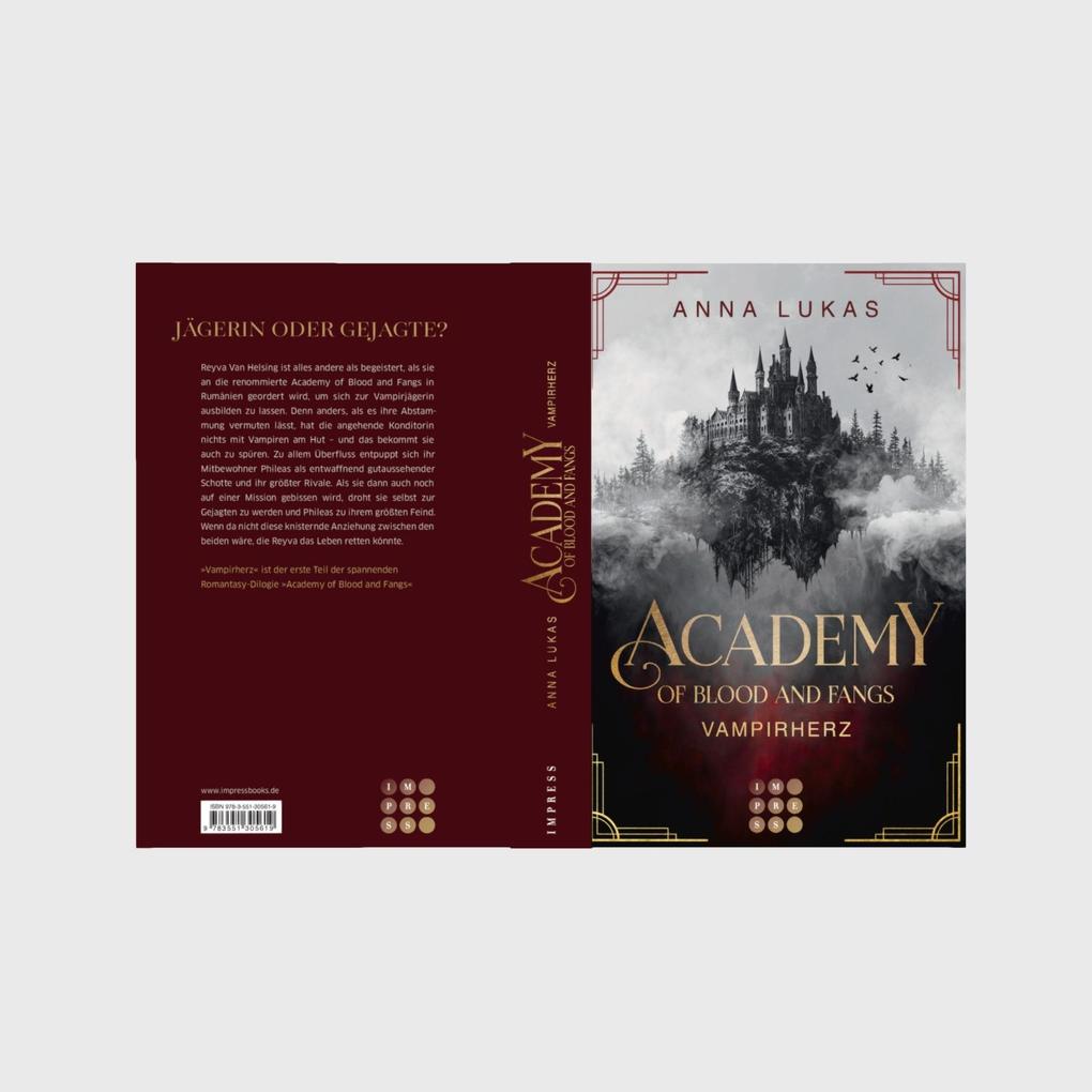 Weitere Ansicht: Academy of Blood and Fangs 1: Vampirherz | Anna Lukas