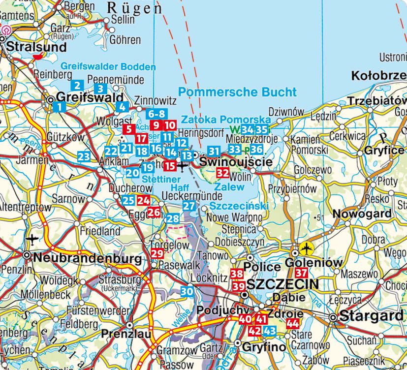Weitere Ansicht: ROTHER Wanderführer Usedom | Manfred Schmid-Myszka