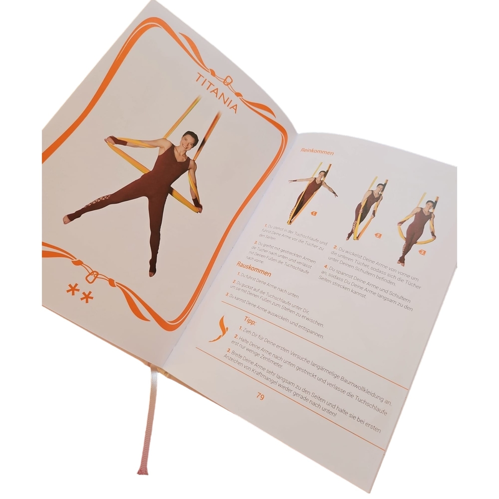 Weitere Ansicht: Luftakrobatik Figurenbuch Tuchschlaufe 1 | Marlene Kiepke