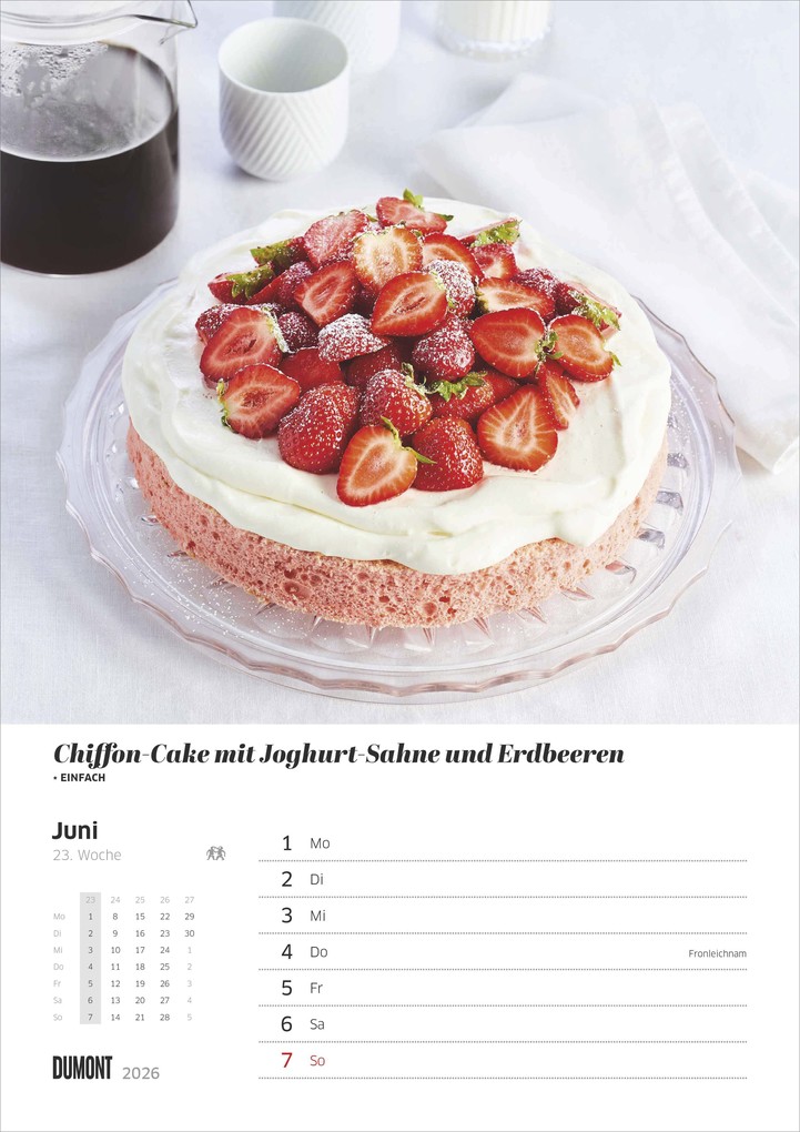 Weitere Ansicht: DUMONT - essen & trinken 2026 - Küchenkalender mit 12 Rezepten aus der Zeitschrift "essen & trinken", kulinarische Inspiration für jeden Monat | DUMONT Kalenderverlag GmbH & Co. KG, Deutsche Medien-Manufaktur GmbH & Co. KG