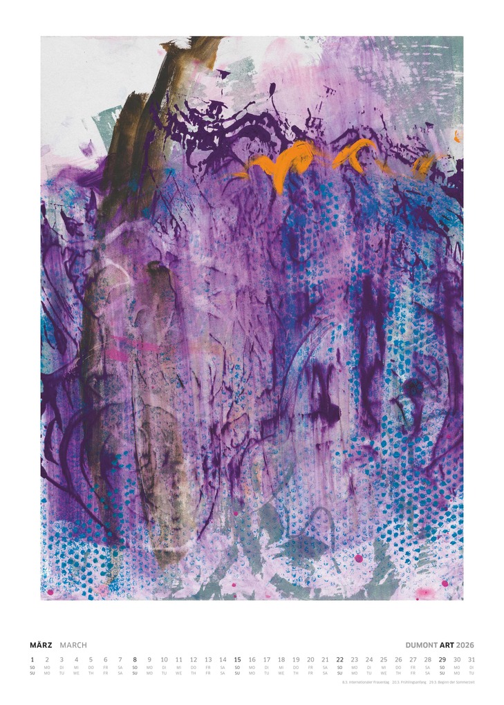 Weitere Ansicht: Art Kalender 2026 - Malerei heute - DUMONT Kunst-Kalender - Poster-Format 50 x 70 cm | DUMONT Kalenderverlag GmbH & Co. KG