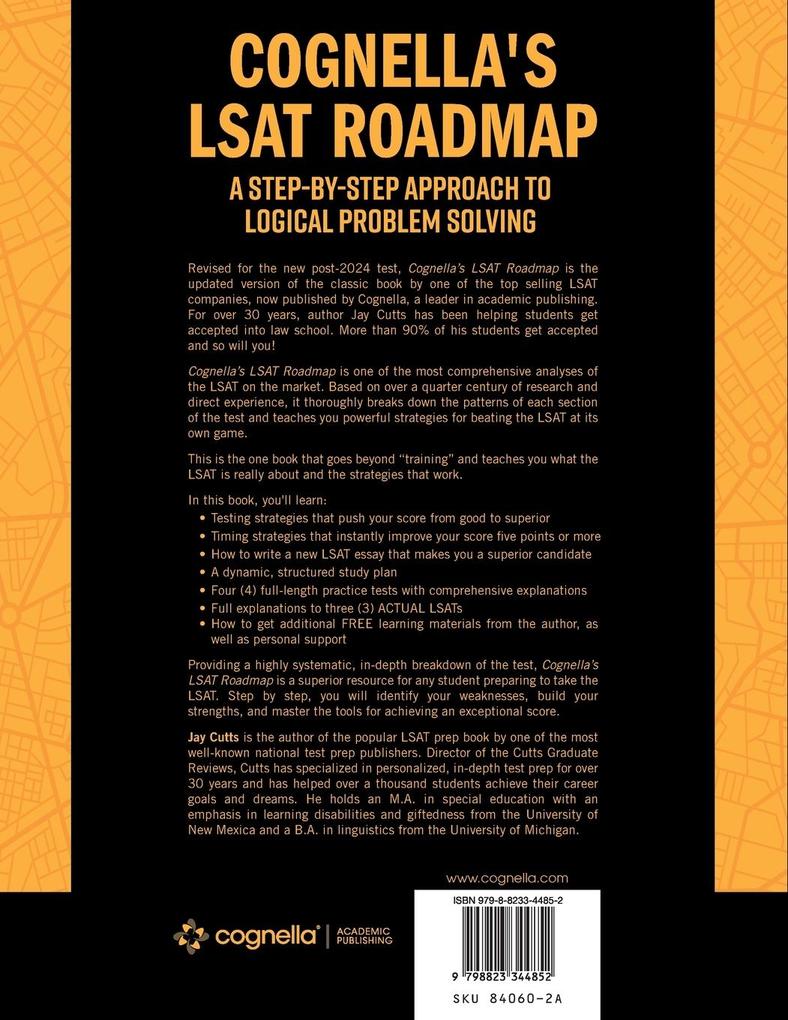 Weitere Ansicht: Cognella's LSAT Roadmap | Jay Cutts