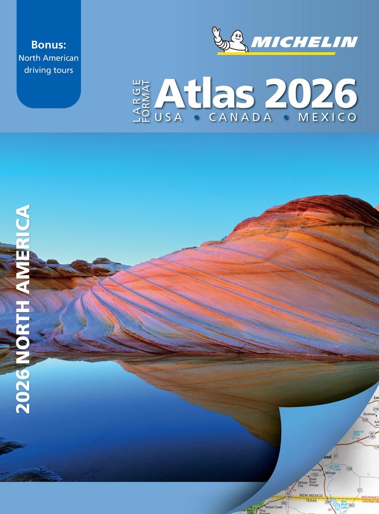 Produktbild: Michelin North America Large Format Road Atlas 2026 | Michelin