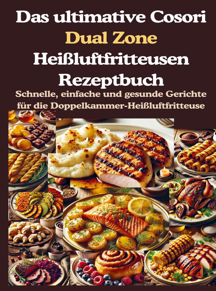 Produktbild: Das ultimative Cosori Dual Zone Heißluftfritteusen Rezeptbuch | Jana Aircook