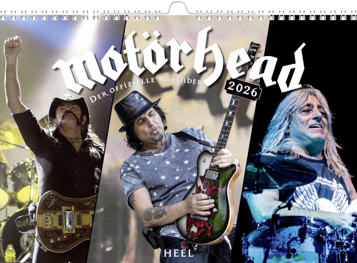 Produktbild: Motörhead Kalender 2026 | Pep Bonet