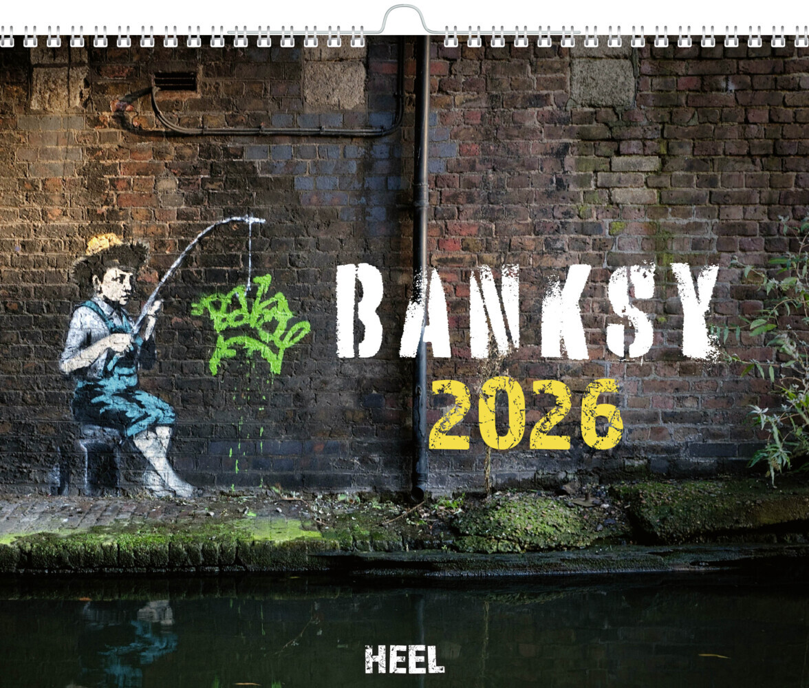 Produktbild: Banksy Kalender 2026 Premium XXL-Posterkalender