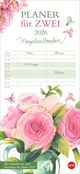 Produktbild: Marjolein Bastin: Planer für zwei 2026