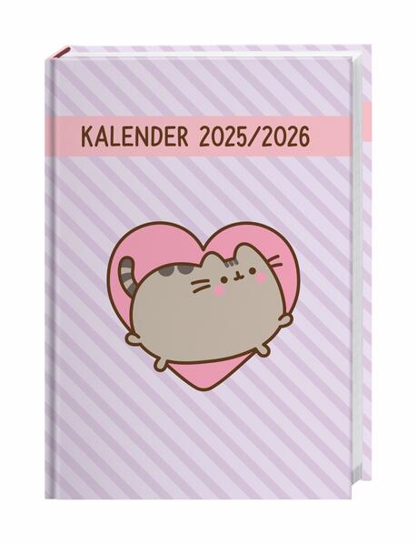 Produktbild: Pusheen 17-Monats-Kalenderbuch A5 2026 - 17 Monate. Von August 2025 bis Dezember 2026