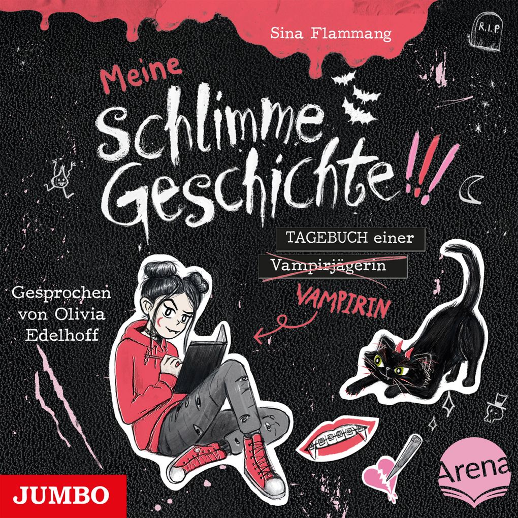 Produktbild: Meine schlimme Geschichte!!! Tagebuch einer Vampirin [Band 1] | Sina Flammang