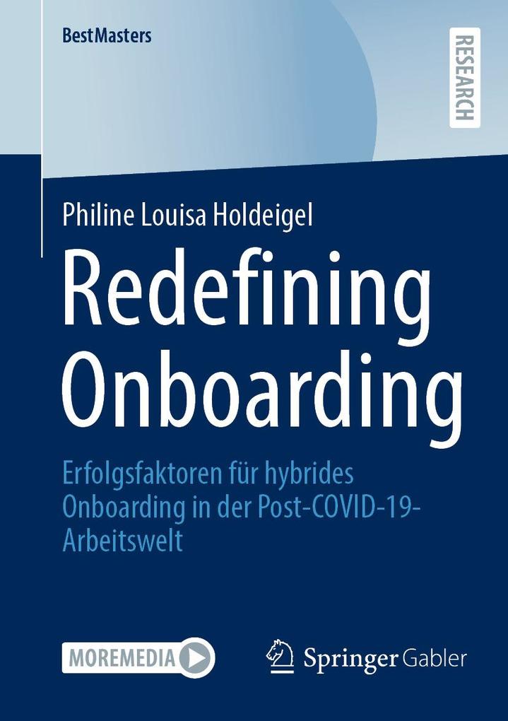 Produktbild: Redefining Onboarding | Philine Louisa Holdeigel