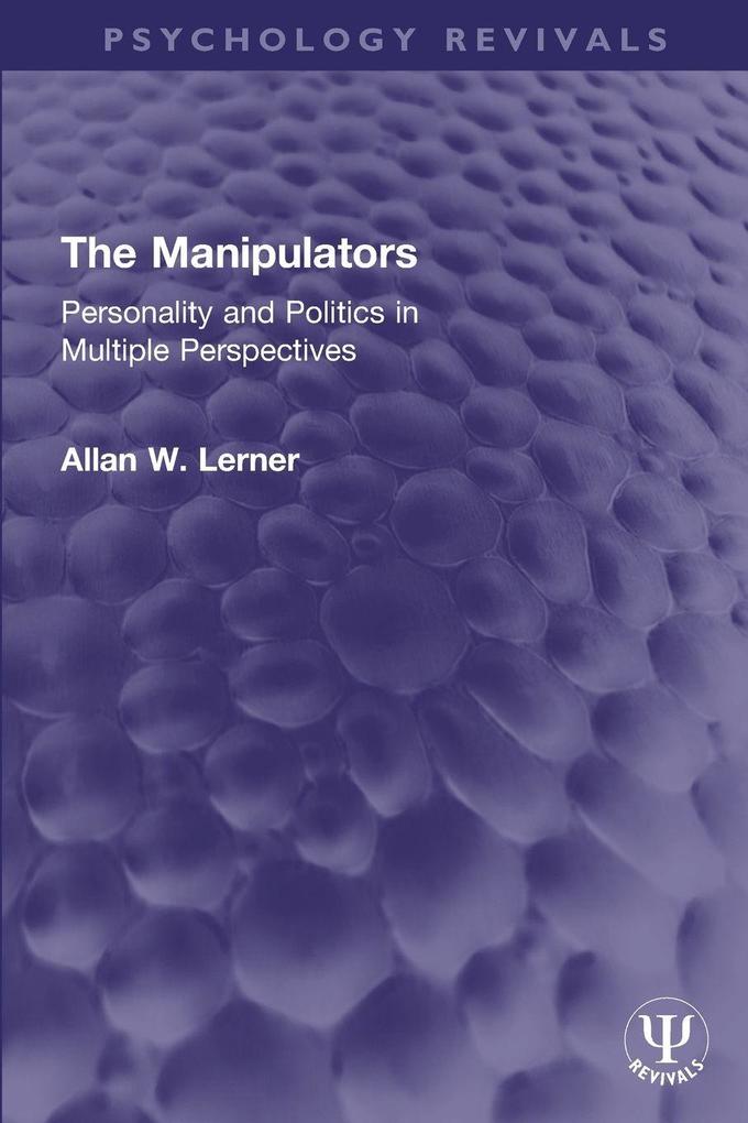 Produktbild: The Manipulators | Allan W. Lerner