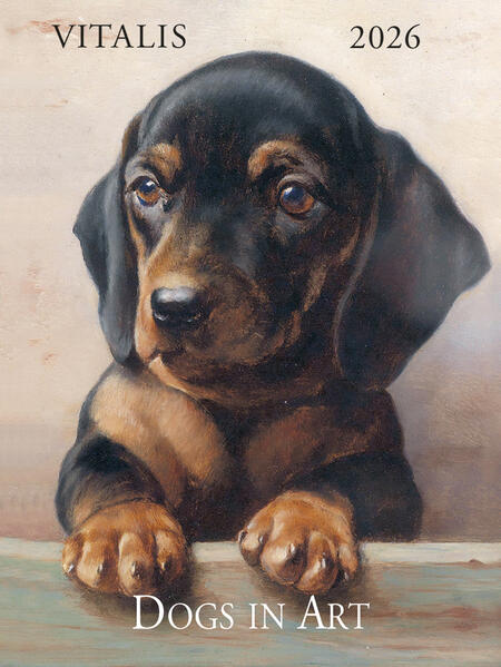 Produktbild: Dogs in Art 2026 | Carl Reichert, Henriette Ronner-Knip, George Stubbs, Horatio Henry Couldery, Frank Paton