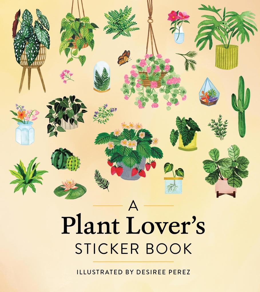 Produktbild: A Plant Lover's Sticker Book