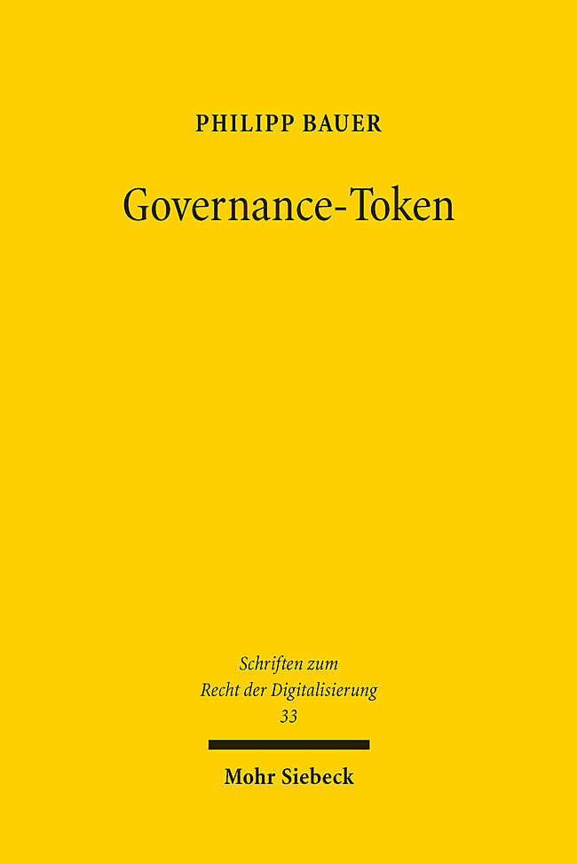 Produktbild: Governance-Token | Philipp Bauer
