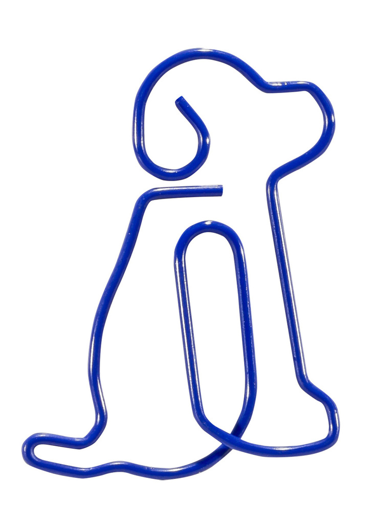 Weitere Ansicht: 6er-Set Büroklammern 'Pfotenbande'