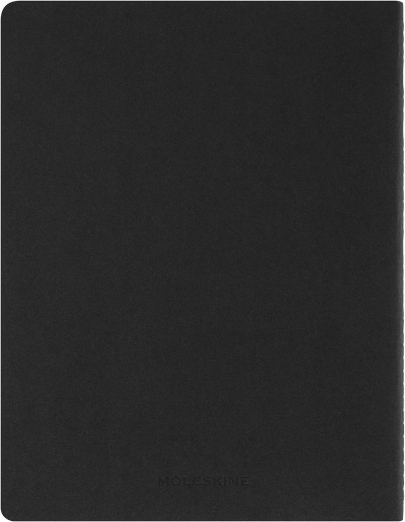 Weitere Ansicht: Moleskine Student Cahier, XXL, blanko, Kartoneinband, Schwarz