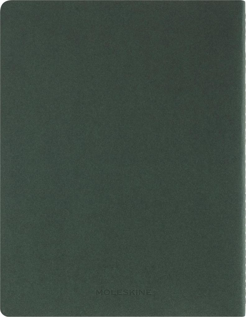 Weitere Ansicht: Moleskine Student Cahier, XXL, blanko, Kartoneinband, Myrtengrün