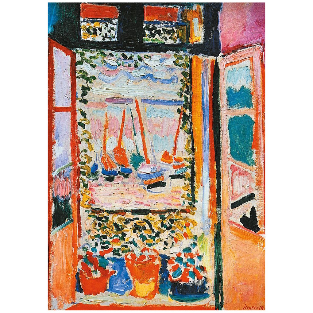 Weitere Ansicht: Matisse - Offenes Fenster in Collioure - 1000 Teile Puzzle