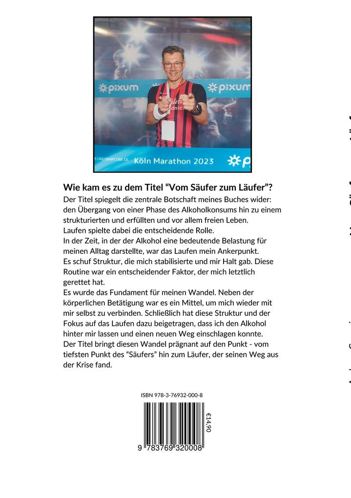 Weitere Ansicht: Vom Säufer zum Läufer | Andreas Czermin
