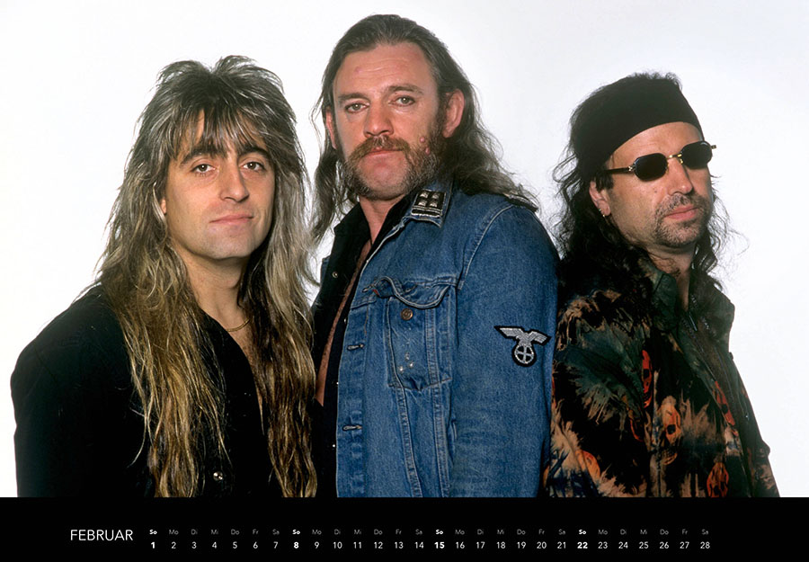 Weitere Ansicht: Motörhead Kalender 2026 | Pep Bonet