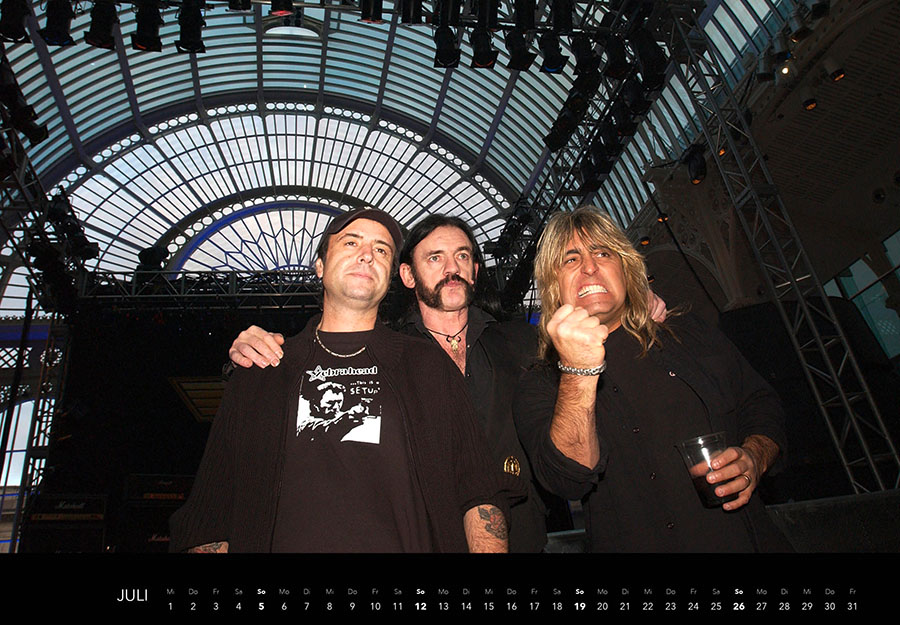 Weitere Ansicht: Motörhead Kalender 2026 | Pep Bonet