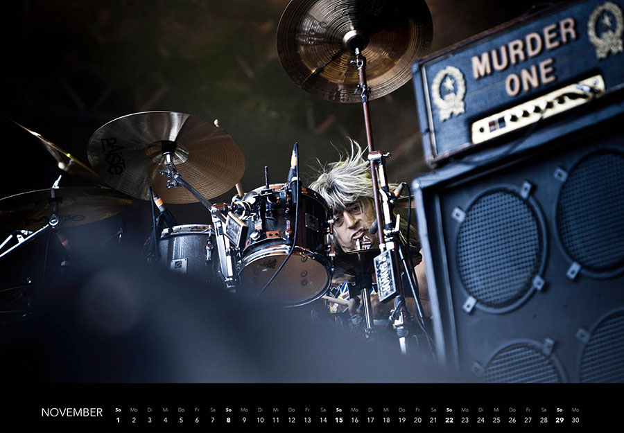 Weitere Ansicht: Motörhead Kalender 2026 | Pep Bonet