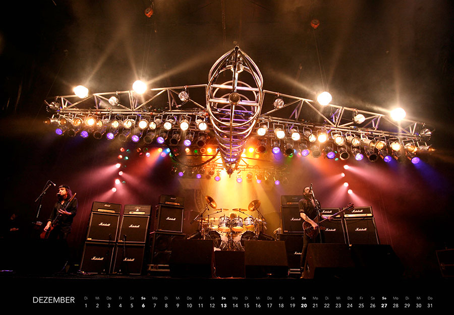 Weitere Ansicht: Motörhead Kalender 2026 | Pep Bonet