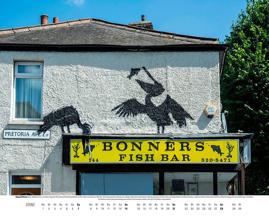 Weitere Ansicht: Banksy Kalender 2026 Premium XXL-Posterkalender