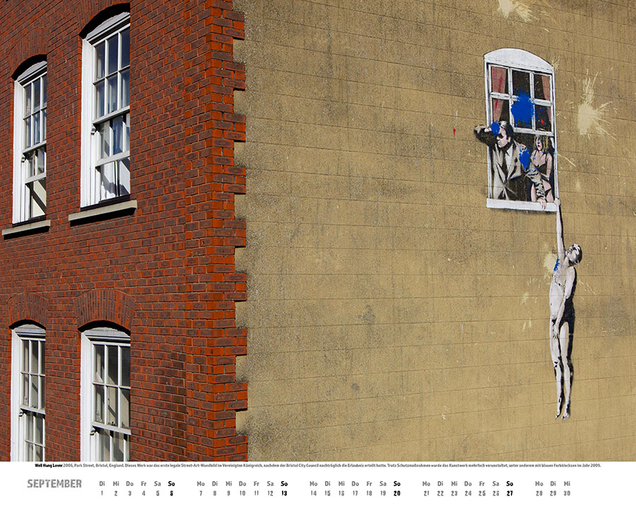 Weitere Ansicht: Banksy Kalender 2026 Premium XXL-Posterkalender