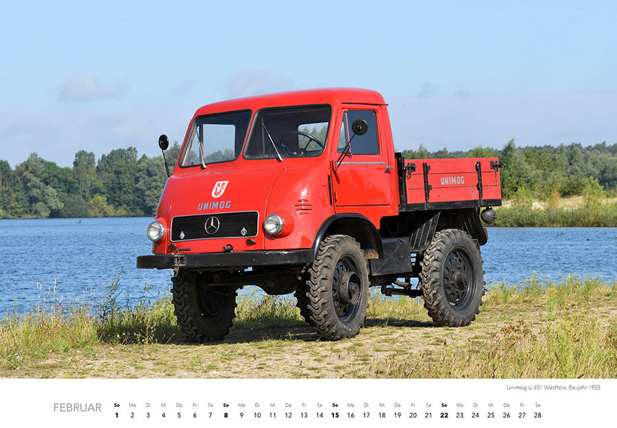 Weitere Ansicht: Unimog Klassiker Kalender 2026 | Jörg Hajt