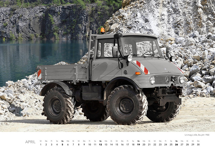 Weitere Ansicht: Unimog Klassiker Kalender 2026 | Jörg Hajt