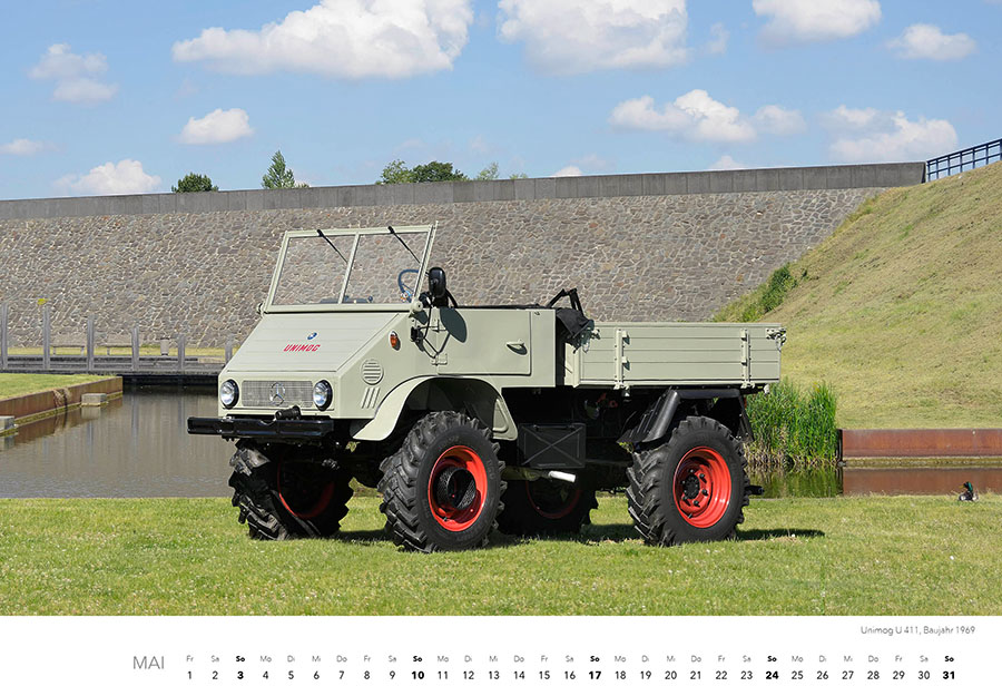 Weitere Ansicht: Unimog Klassiker Kalender 2026 | Jörg Hajt