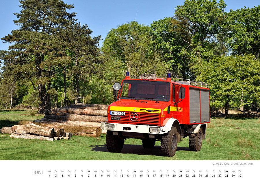 Weitere Ansicht: Unimog Klassiker Kalender 2026 | Jörg Hajt